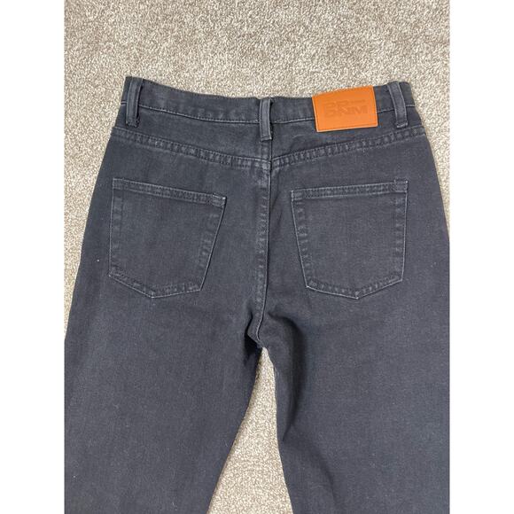 Princess Polly Women's Raw Hem Distress High Waist Punk Western Jeans Black 6 - Picture 9 of 12